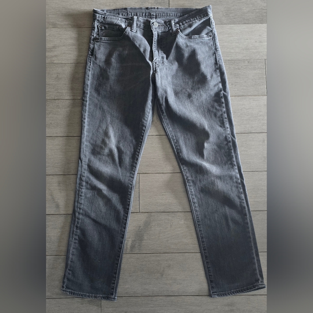 Levis 511 Charcoal Grey Stretch Jeans  Sz 33"x30"